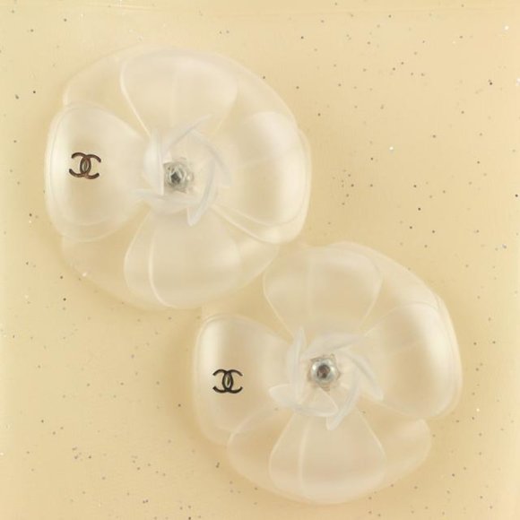 Chanel Size 41 Ivory Camellia Jelly Rain Boot 1216c14 - Picture 12 of 12